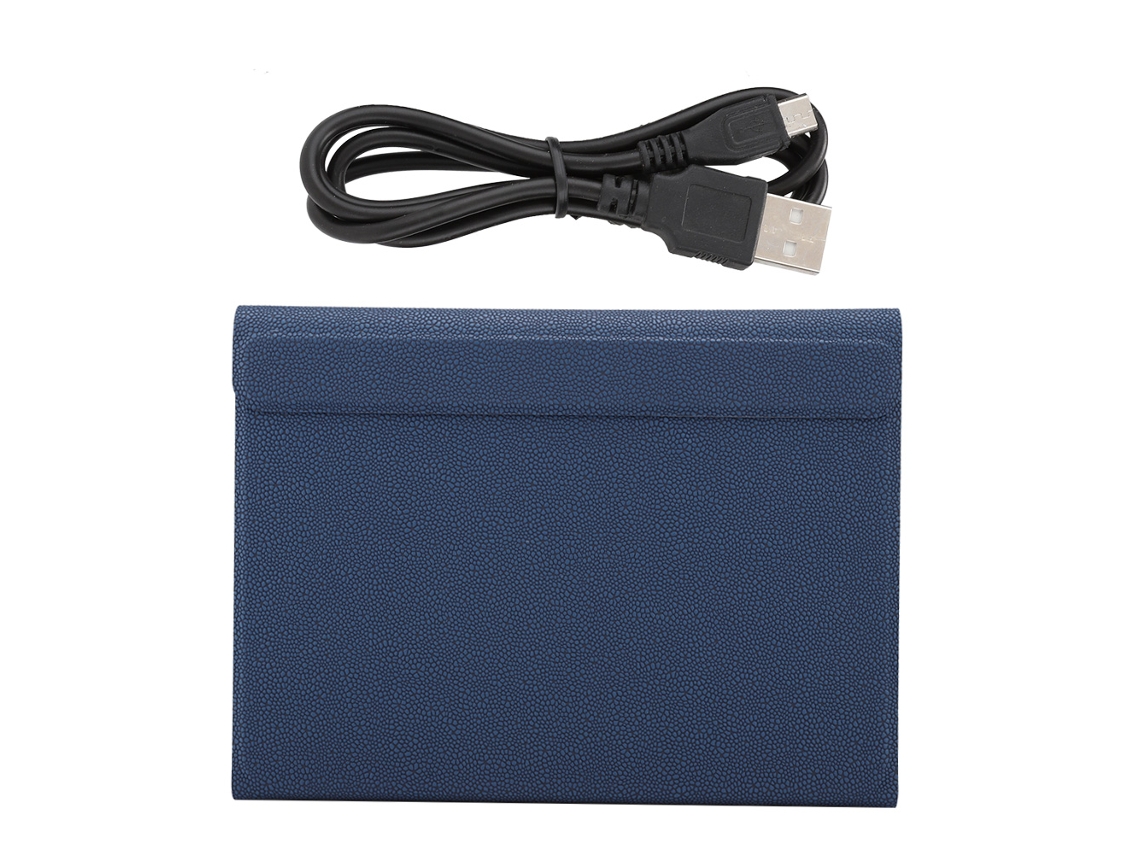 Capa Com Teclado Bluetooth (suporte 3 Em 1, Proteção Portátil) Para Ipad Mini4/5 Capa De Teclado Azul