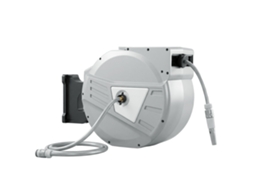 Carretel Mangueira Jardim Parede 40e X Retrátil Automático Com Giro180° - Cinzento 2m Ø15mm