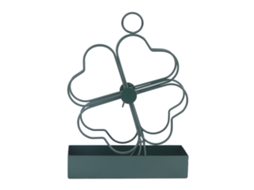 Suporte Portátil De Bobina Anti-mosquito De Trevo Para Ambientes Internos E Externos