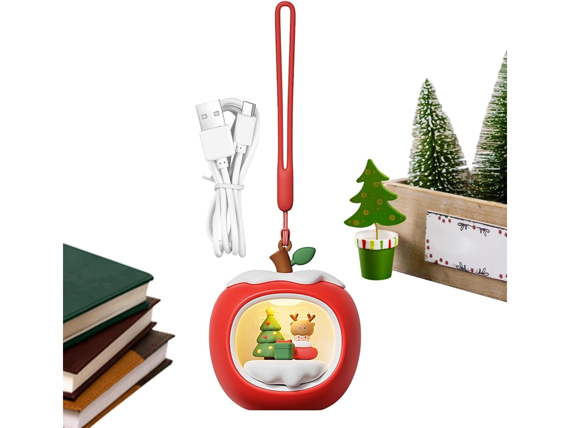 Lanterna De Natal Luz Noturna Led Com Tema Frutas