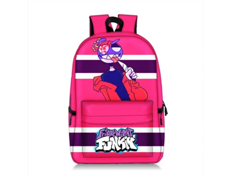 Mochila Escolar HONXINM Clássica Leve Multi-bolso Multicor (47x28x14 cm)