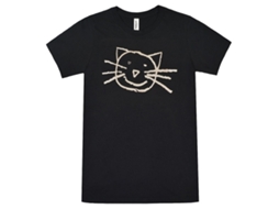 K Records Classic Cat T-shirt Unisex Adults Size:xxxl