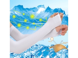 Manga Anti uv Gelo para Sol Técnica Elástica Respirável Quick dry S/MARCA