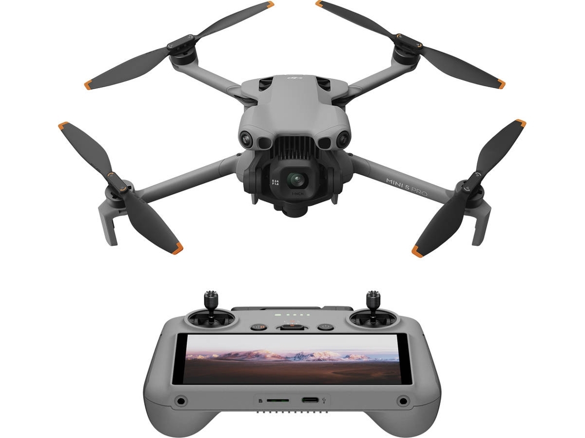 Drone DJI Mini 5 Pro Fly More Combo (Outlet Grade A - 4k - Autonomia: Até 36 min - Cinzento)