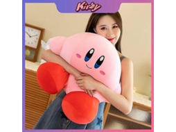 2026 muñeco de Peluche Suave Rosa Estilo Anime Kirby Kawaii de 30 Cm, Juguete Decorativo para El Dormitorio.