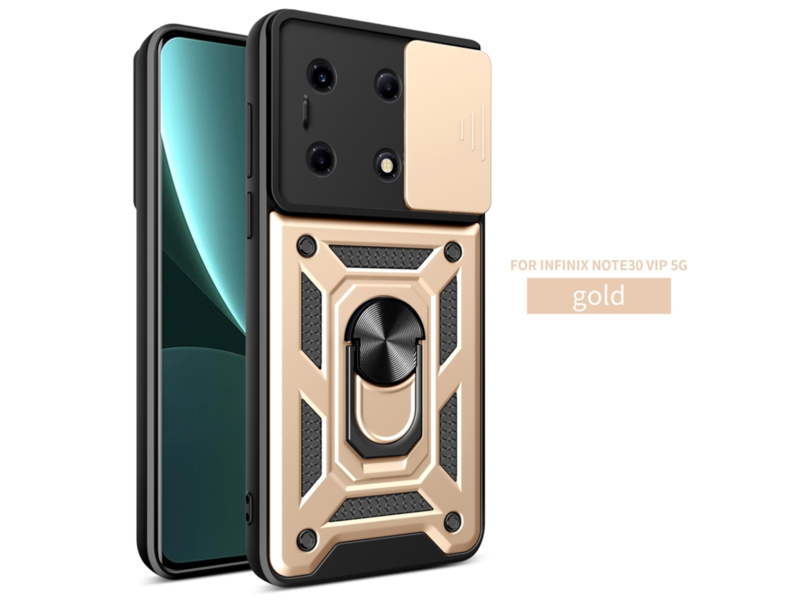 Lurelia Capa Magnética Para Infinix Note Edge 5g Com Suporte, Com Proteção De Câmara