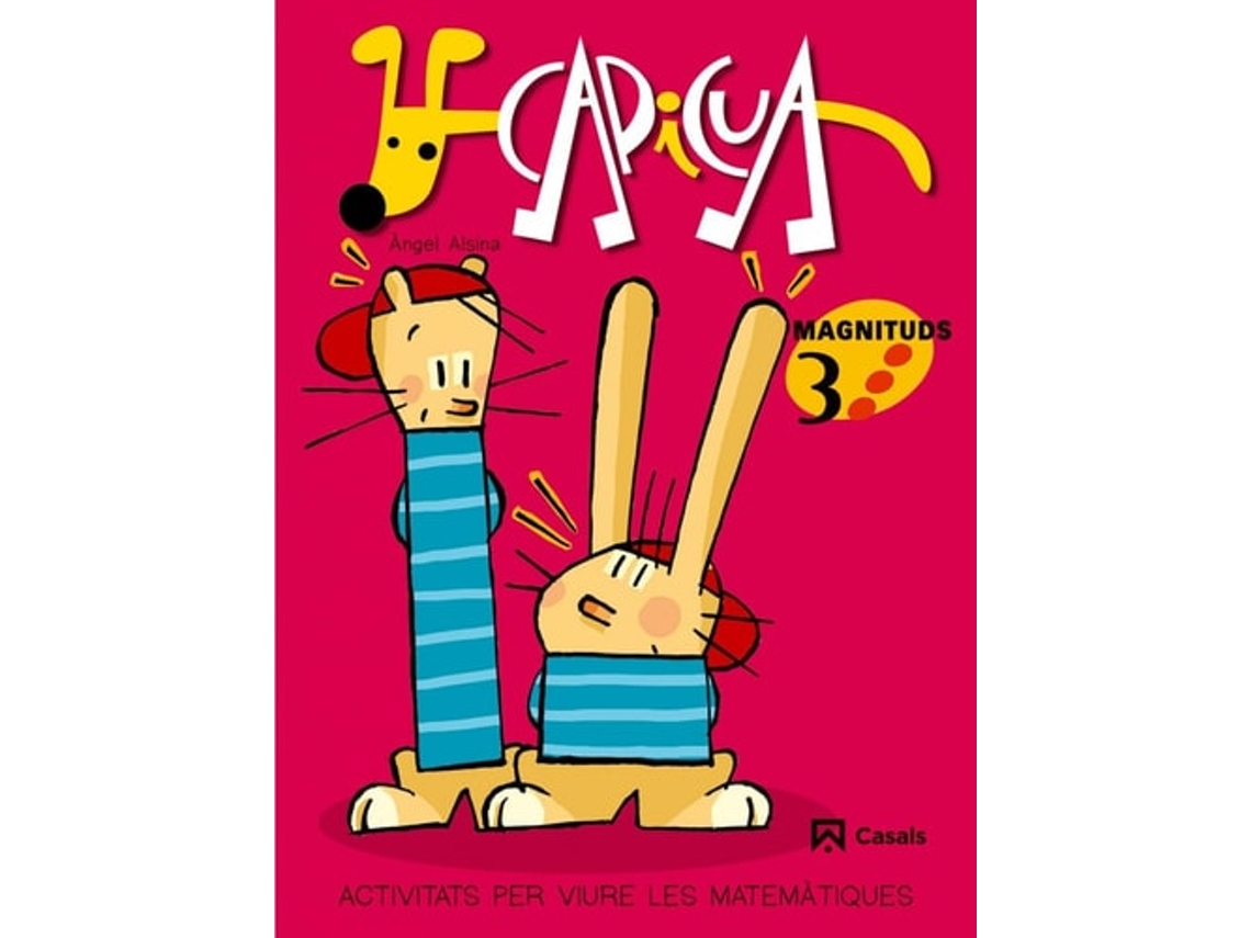Livro Magnituds 3. Capicua de Àngel Alsina Pastells (Catalão)