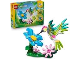 Lego® 31384 Creator 3em1 Beija-flor – Ave Colorida Que Vira Borboleta Ou Peixe