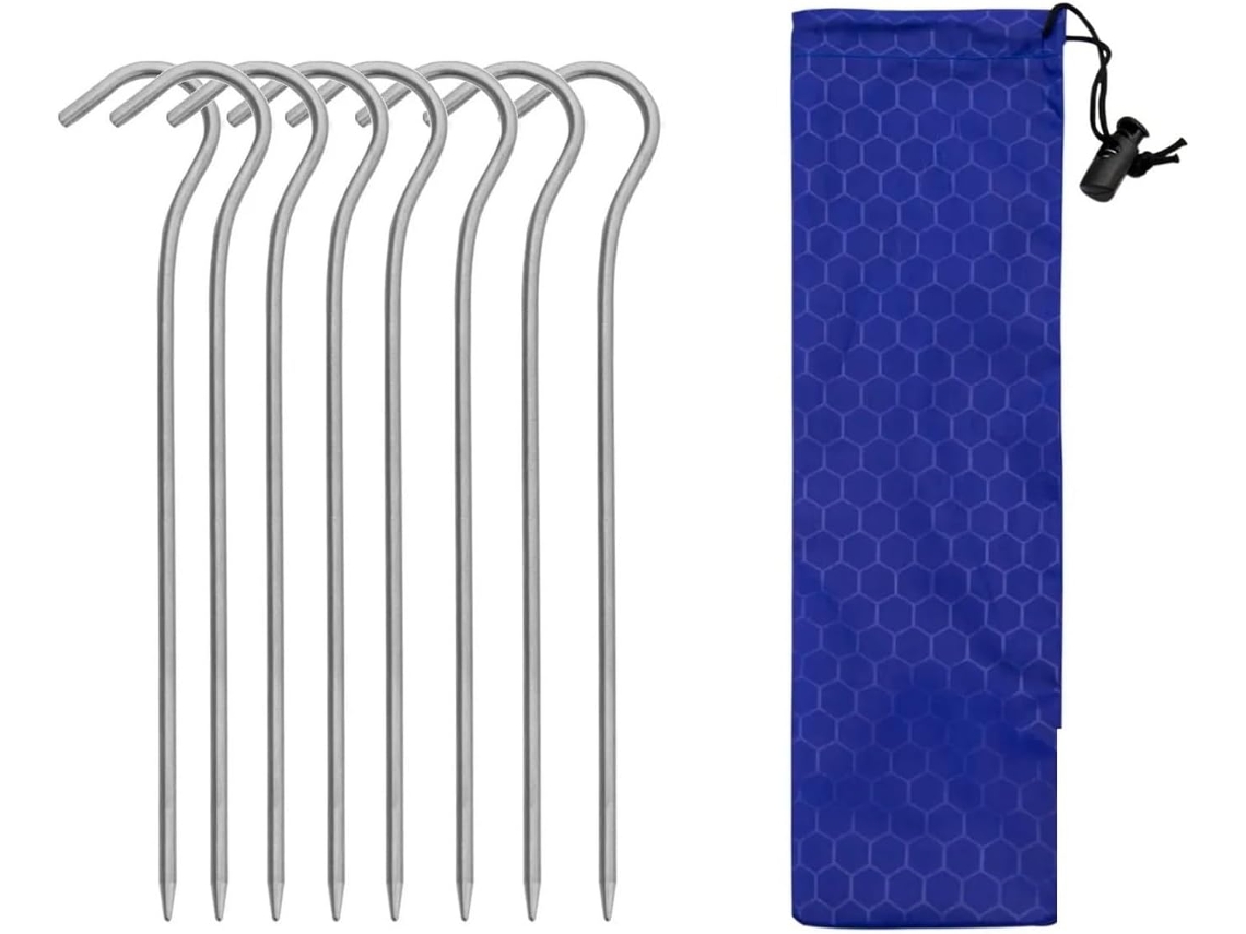 Estacas Para Barraca De Camping, Conjunto De 8 Estacas