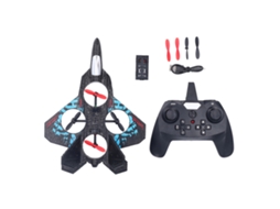 Mali kit de Planador a Controle Remoto Rc Glider Avião Drone F22 Asa Fixa Modelo Brinquedo Azul Epp Espuma