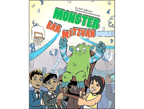 Livro Monster Bar Mitzvah de Josh Anderson (Inglês - Capa Dura)