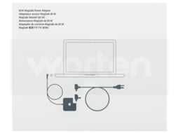 Carregador APPLE MagSafe (MacBook Pro - CC Magnético - 85 W)
