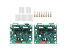 Placa de amplificador de potência MX50 SE com suporte de conector e componentes eletrônicos DIY