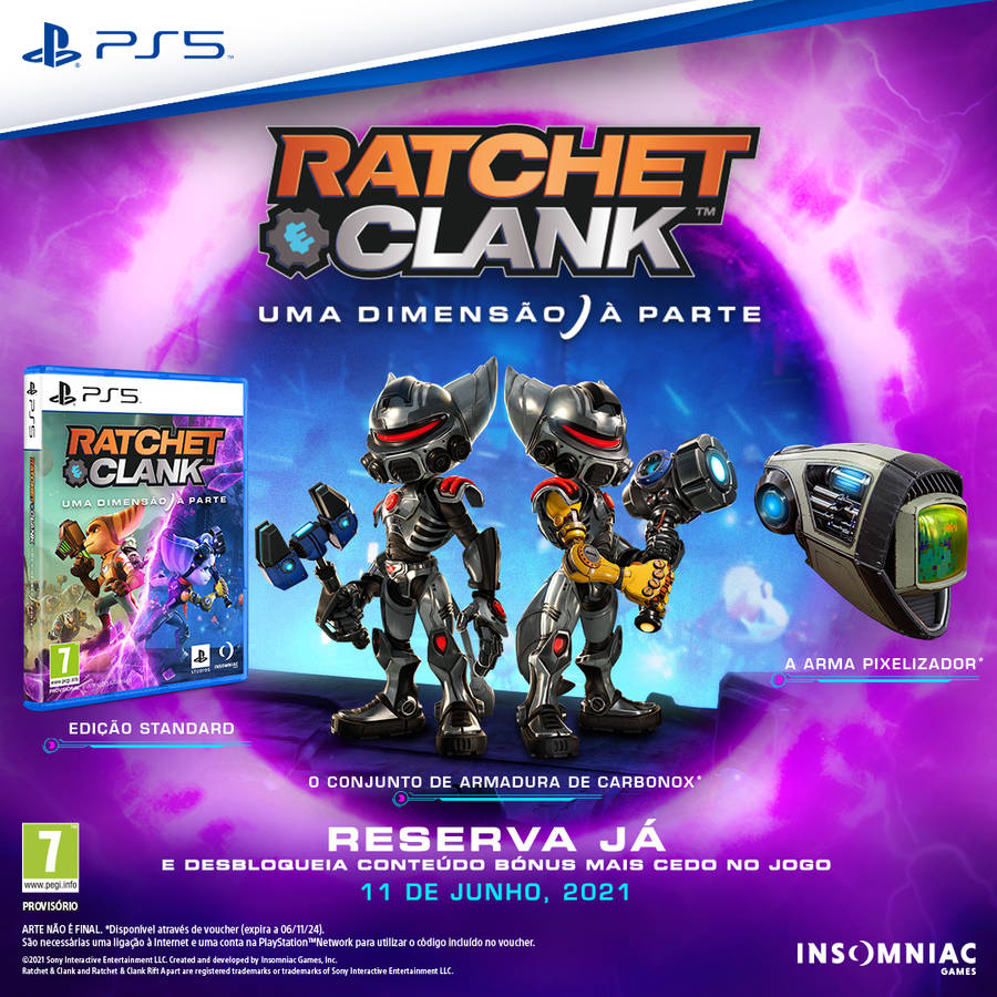 Jogo Ratchet & Clank Rift Apart - PS5 - SL Shop - A melhor loja de