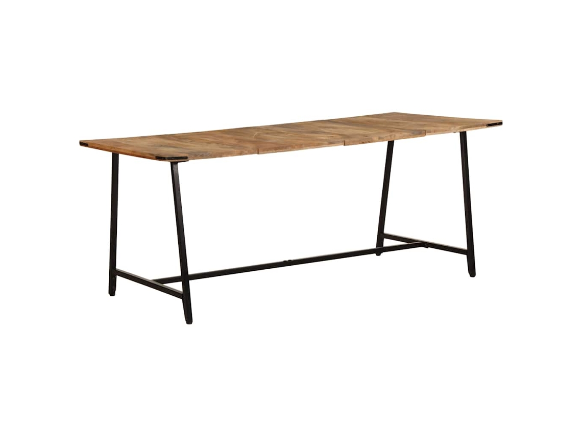 Vidaxl Mesa De Jantar 180x90x75 Cm Madeira De Mangueira Maciça