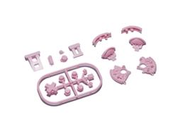 Adequado Para Conjunto De Substituição De Botão Completo Rosa Switch Lite SUNNY SPACES