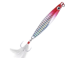 Iron Plate Lead Fish Lure Hard Bait (with Feather Wholesale) 5 Colors 30g76.5mm Fishing Tackle Lf03