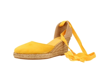 Sapatos de Mulher CLARA DURAN Tecido Amarelo (38)