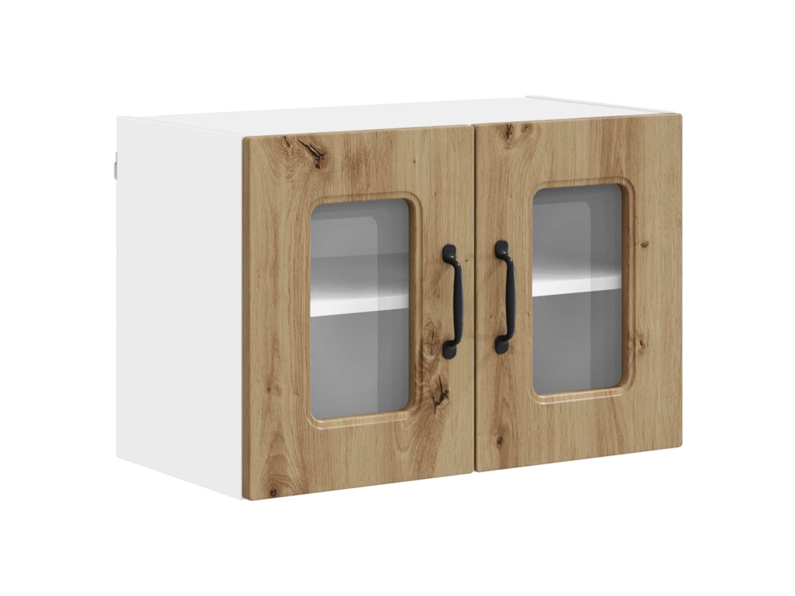 Conjunto 1 Armário De Cozinha Vidaxl Castanho Derivados De Madeira (60 X 31 X 40 Cm)