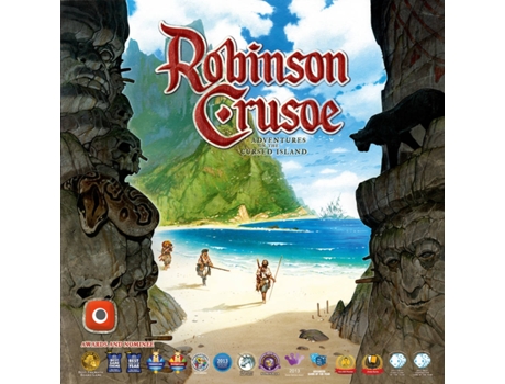 Jogo de Tabuleiro Robinson Crusoe: Adventures on the Cursed Island (Idade Mínima: 12 - Inglês)