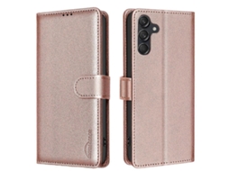 Capa De Couro Com Bloqueio Rfid Para Samsung Galaxy S25 Fe, Cor Binfen, Bf32