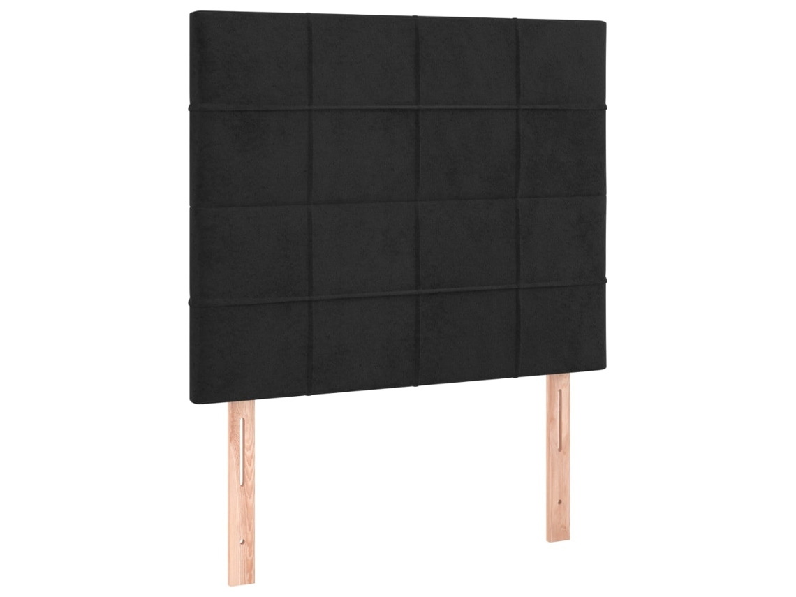 Headboard, Headboards Vidaxl Preto Veludo (100 Cm)