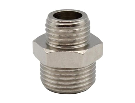 Racor Doble Macho Rosca 1/4 3/8 Bspp Faher