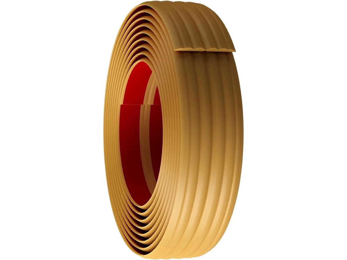 Moldura De Proteção Flexível 6m X 20mm Com Absorção Impacto Para Instalação Suave Em Cantos E Bordas Protetor Canto
