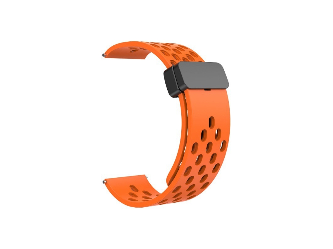 Pulseira magnética de silicone com orifícios de ventilação, versão atualizada, compatível com Xiaomi Mi Band 9 Pro e 8 Pro.