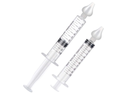 Mali 2pcs Irrigador Nasal Portátil de Seringa Silicone para Bebê Aspirador Nasal Limpador Nariz