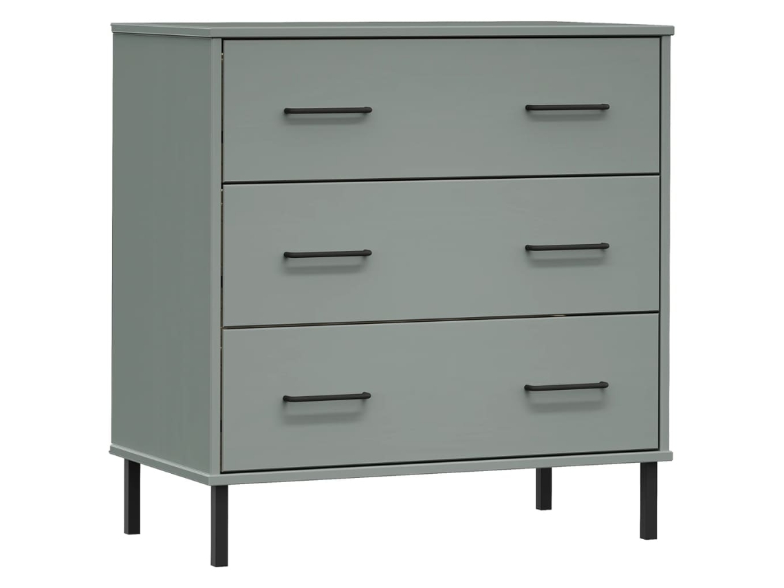 Sideboard, Sideboards Vidaxl Cinzeto Madeira (n/a)