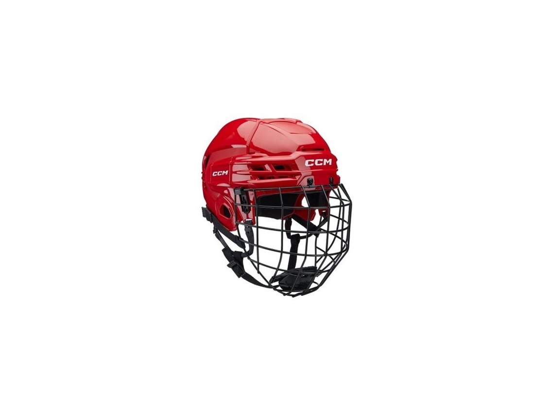 Capacete De Hóquei Ccm Tachas 70 Jr Com Gaiola