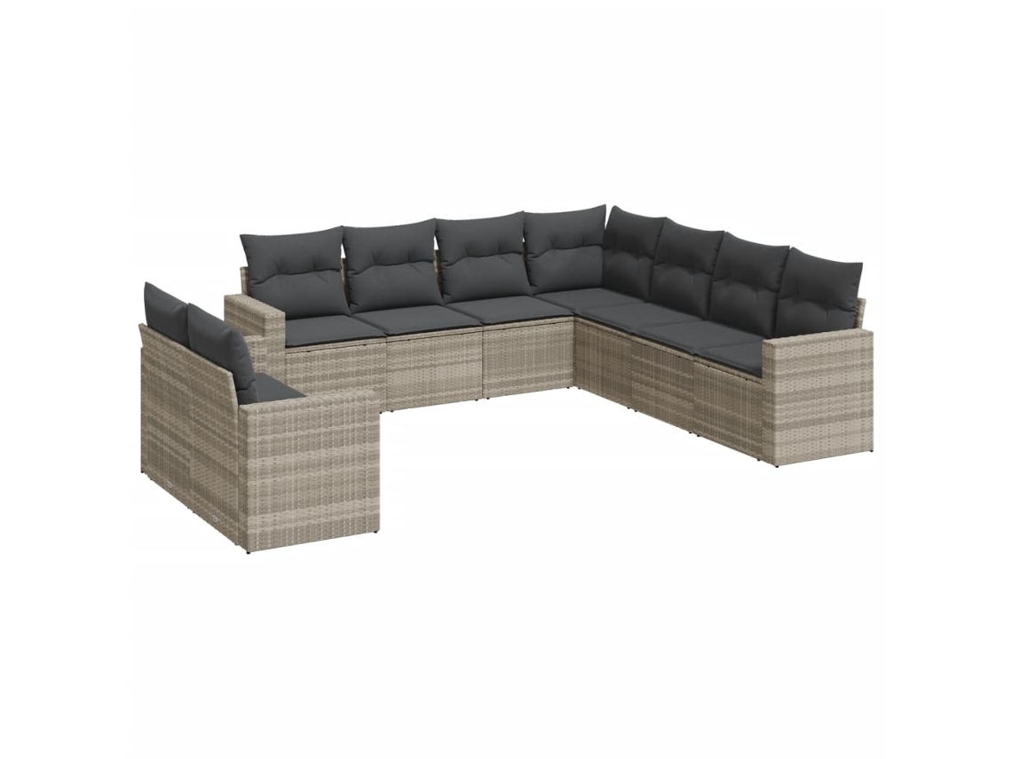 Garden Sofa Set, Garden Sofa Sets Vidaxl Cinzeto Rattan / Vime (n/a)