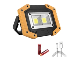 Rebe luz de Trabalho Portátil, Luz de Camping Led Recarregável com 3 Modos e Resistente À Água Ip65