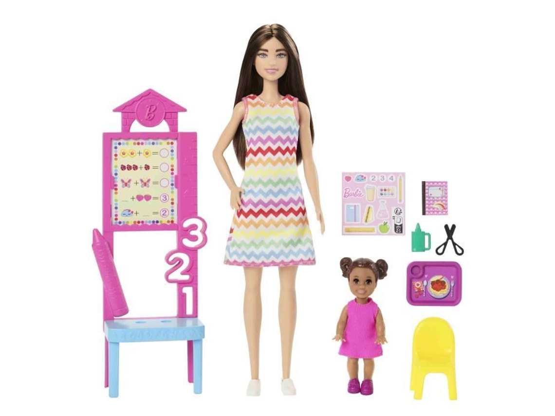 Caixa Da Professora Da Escola Barbie