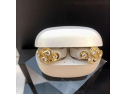 Laço De Strass Para Fones Ouvido Encaixe Acessório Decorativo Elegante Em Zircônia Cúbica Decoração Removível Requintada