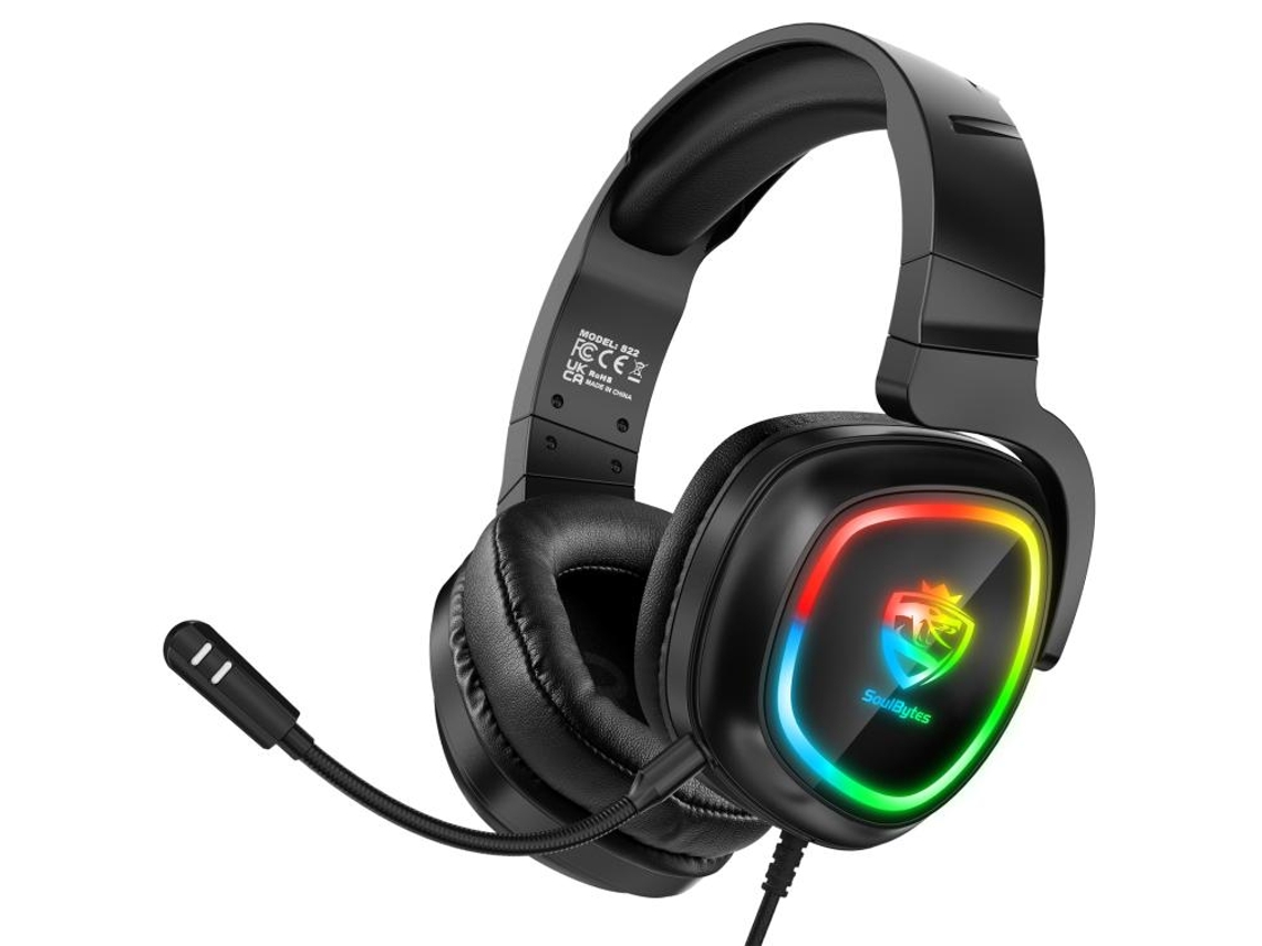 Auscultadores Gaming ZRUXE S22 Rgb, Cabo 3.5mm Usb, compatível com Onikuma | ZRUXE