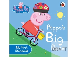 Livro Peppa Pig Peppas Big Race de Howard Hughes (Inglês - Capa Dura)