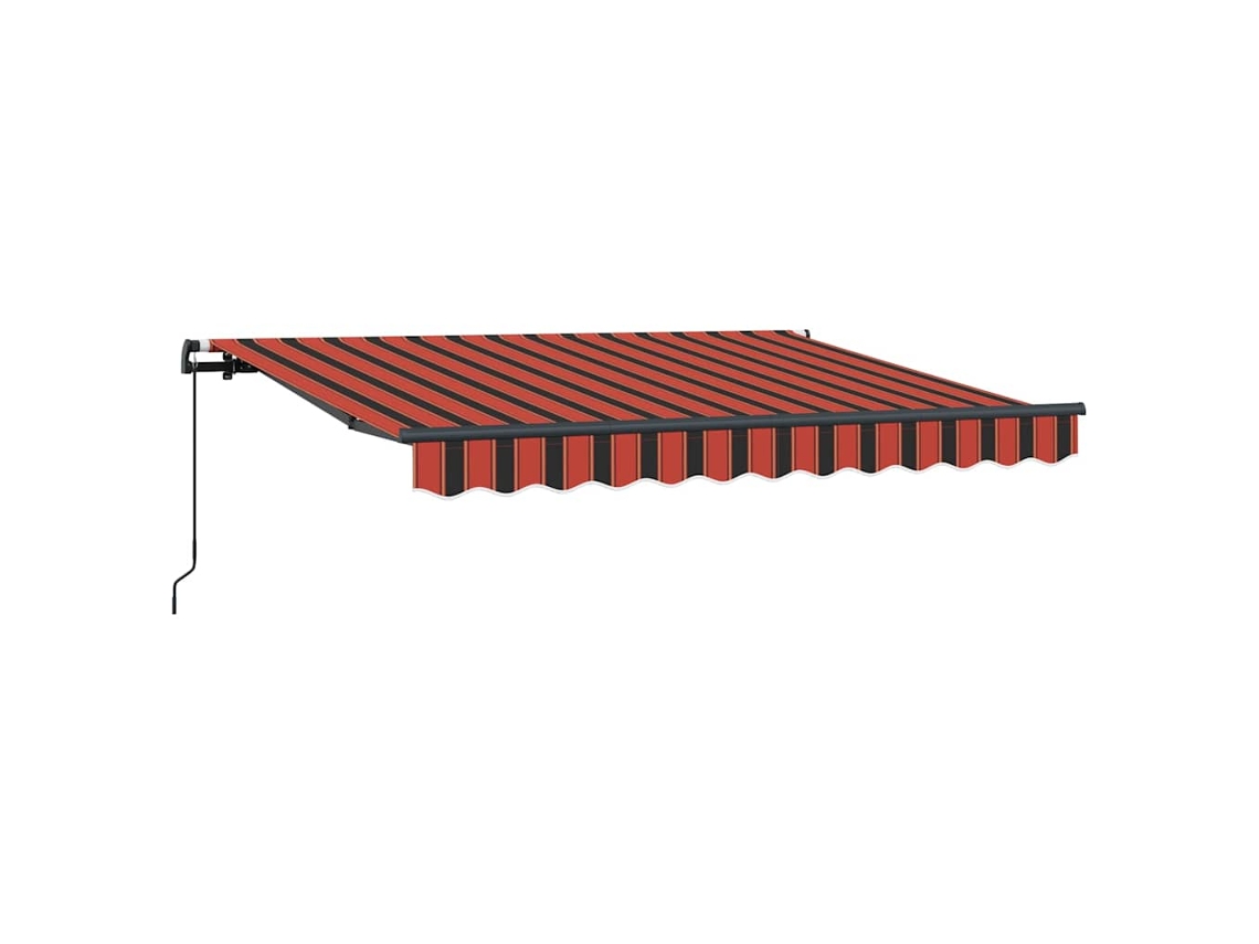 Toldo Retrátil Vidaxl Multicolorido Poliéster