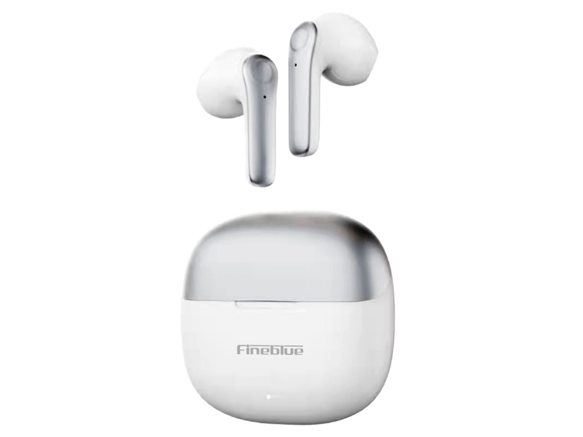 Fones de Ouvido Sem Fio Bluetooth 5.3 para esportes, intra auricular, mini, branco, EOOCOO