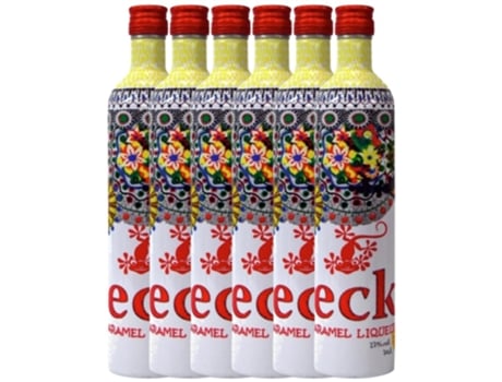 Licor PEQUEÑOS PRODUCTORES Gecko Caramel Twovodk (0.7 L - 6 unidades)
