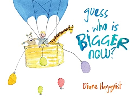 Livro Guess who is BIGGER now de Diane Hagqvist (Inglês)