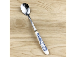 Conjunto de Talheres para Jantar 6 Peças Talheres em Aço Inoxidável com Padrão Floral NEVEANCE