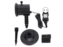 Luz Projetor LAXISCREED 12 Padrões Impermeável Us Plug
