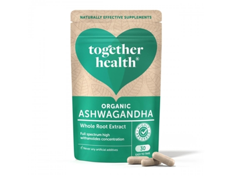 Together Health Organic Ashwagandha Whole Root Extract 30's
