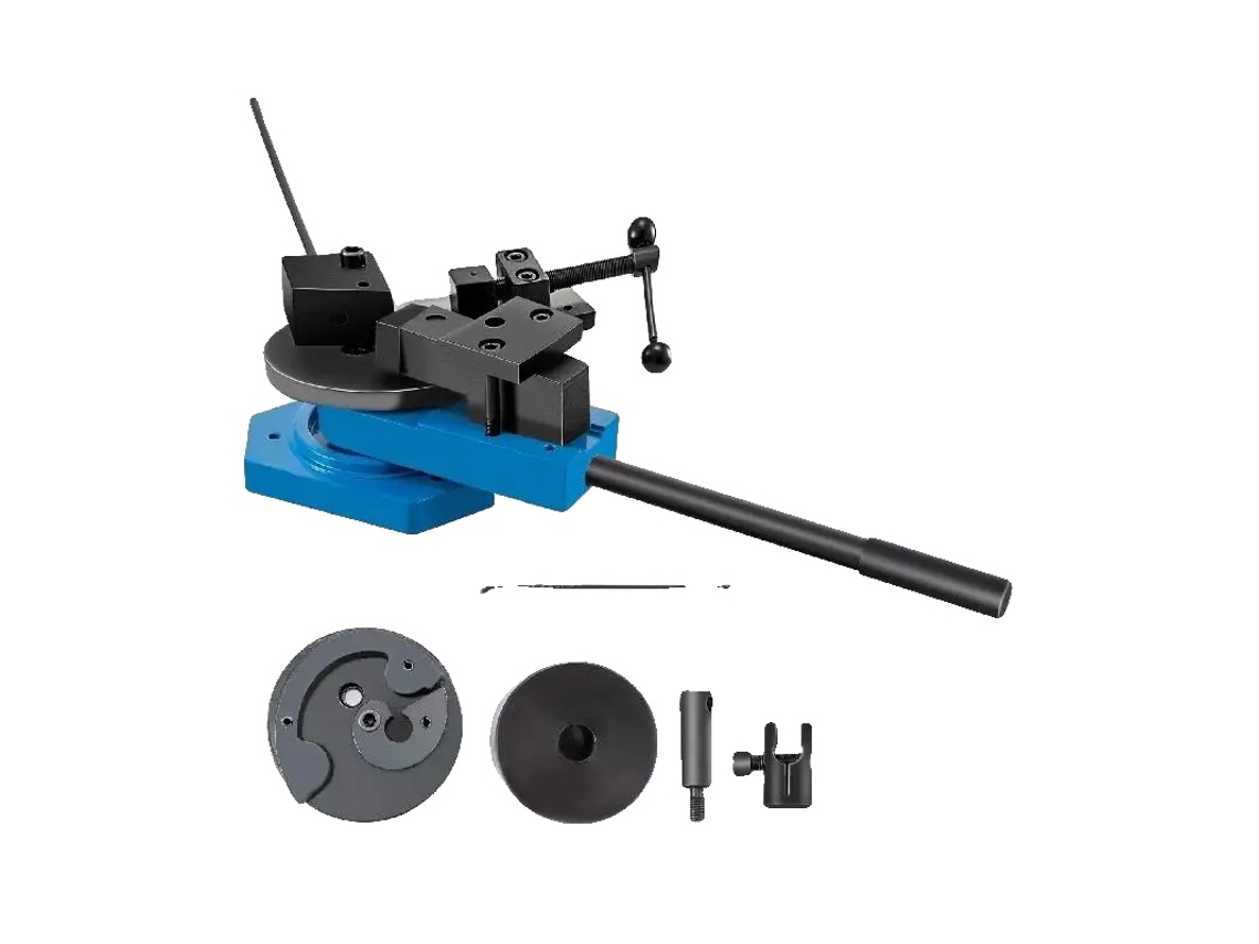 Dobrador De Metal, Funcionalidade 3 Em 1, Aço De Alta Dureza, Controle Manual Oem