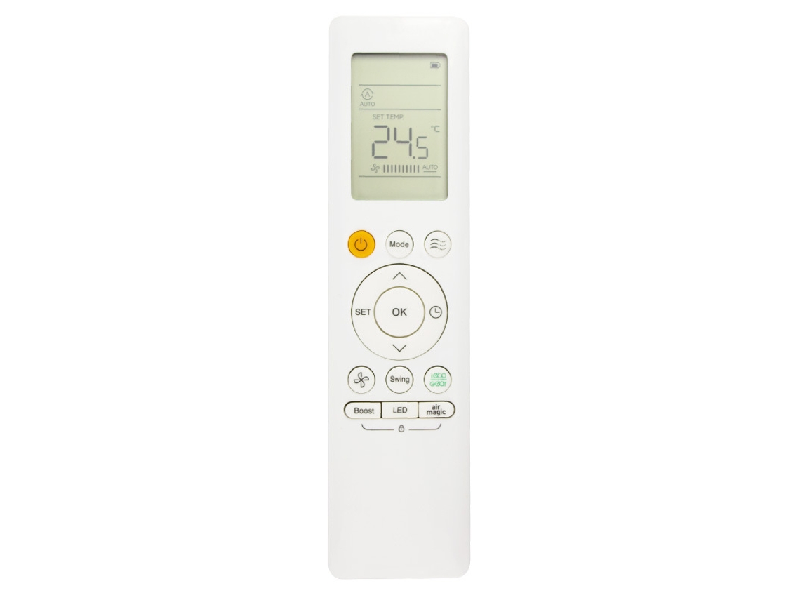 Controle Remoto De Ar Condicionado Para Midea Rg10m(2hs)/bgef Czhhmart