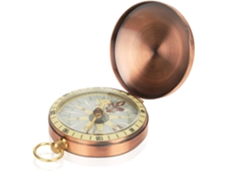 Bússola de Metal G50, 1 em Bronze Antigo, Peça Única AQUAFORGE
