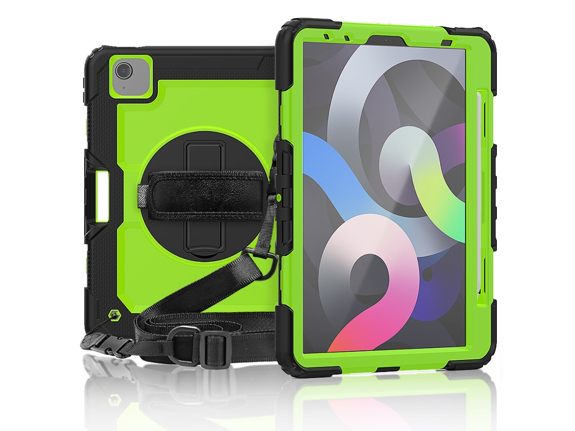 Lurelia Capa Tablet Samsung Tab S6 Lite 10.4 P620/625/610/615/613/619 Silicone/pc Preto Magnética Antiqueda