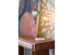 Lâmpada De Mesa Home Esprit Prata 40 W 220 V